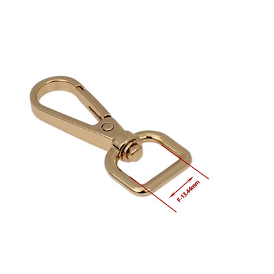 Metalna okretna kožna torba od 4 komada, torbica, torbica, naramenica, kopča za remen, kopča, privjesak za ključeve, lanac za pse, kopča za ovratnik