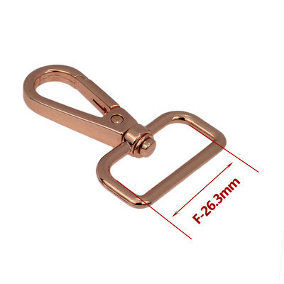 Metalna okretna kožna torba od 4 komada, torbica, torbica, naramenica, kopča za remen, kopča, privjesak za ključeve, lanac za pse, kopča za ovratnik