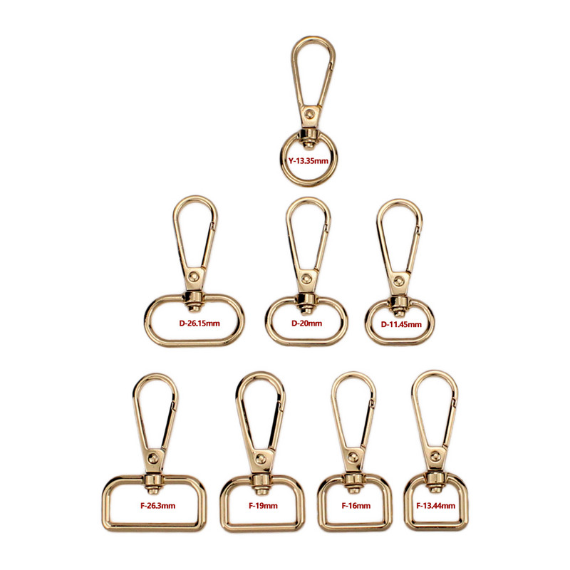 Metalna okretna kožna torba od 4 komada, torbica, torbica, naramenica, kopča za remen, kopča, privjesak za ključeve, lanac za pse, kopča za ovratnik