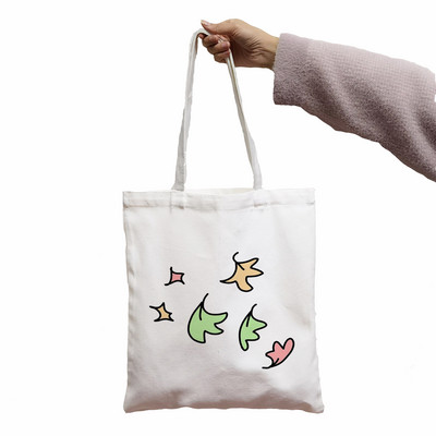 TORBA Heartstopper Leaves Funny Print Cool Ženska Shopper Bag Shopper Bijele Ženske modne shopping torbe na rame Tote bag, Drop Ship