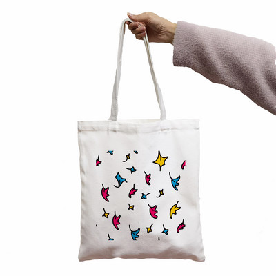 TORBA Heartstopper Leaves Funny Print Cool Ženska Shopper Bag Shopper Bijele Ženske modne shopping torbe na rame Tote bag, Drop Ship