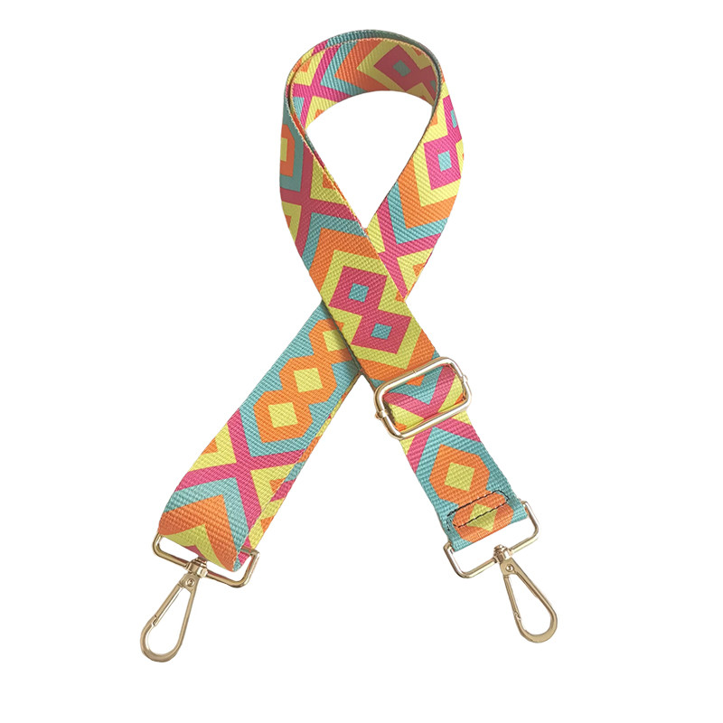 Női új, széles, 3,8 cm keresztben állítható hosszúságú válltáska pánt Táskatartozékokhoz Kézitáska öv 130 cm