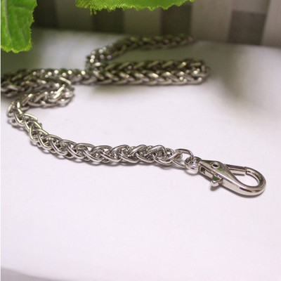 40-120cm 6 mm széles lánc vállpánt csere női kézitáska keresztben pénztárca lánc tartozékok táskákhoz