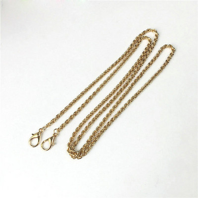 Metalni lanac od 120 cm za torbe Dodaci Zavojni remen Zamjena DIY ženskih dijelova torbice