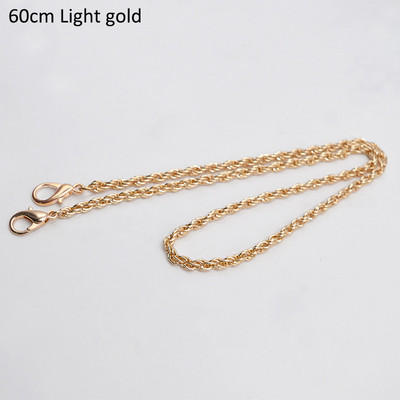 Metalni lanac od 120 cm za torbe Dodaci Zavojni remen Zamjena DIY ženskih dijelova torbice