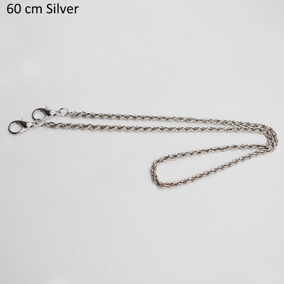 Metalni lanac od 120 cm za torbe Dodaci Zavojni remen Zamjena DIY ženskih dijelova torbice