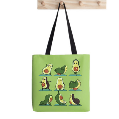 Shopper Basset Hound torba s oslikanim splatter printom ženska Harajuku shopper torba djevojka Torba za kupovinu na rame Ženska platnena torba