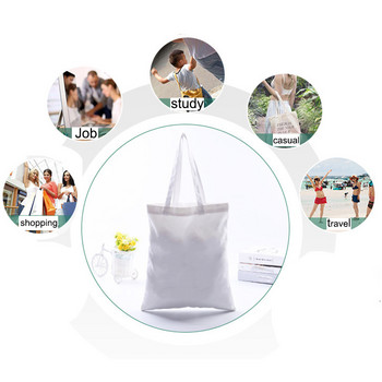 Γελοιογραφία Lychee Life Ballet Girl Cute Children Τσάντα Shopper σε σούπερ μάρκετ Lady Tote Τσάντα Eco Casual Canvas Γυναικείες τσάντες αγορών