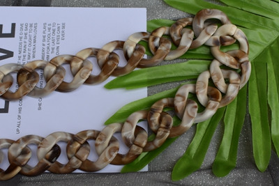 Fish Bone 30-120cm rășină acrilică cu lanț pentru geantă curea de mână curea din plastic la modă colorată pentru femei, accesorii pentru geantă, curea de umăr