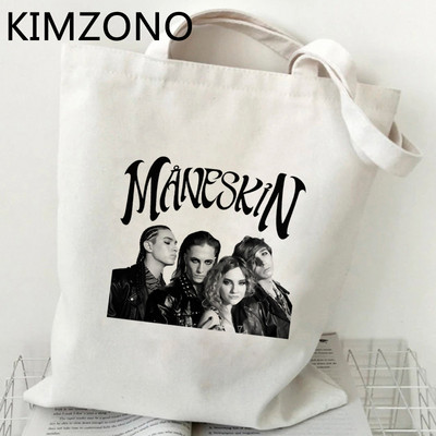 Maneskin bevásárlótáska vászon bolso tote recycle bag bag boodschappentas sacola cabas