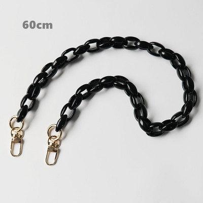 Új akril táska lánc táska szíj kivehető táska kiegészítők színes női gyanta táskalánc táska lánc erszényes lánc Fishbone lánc