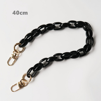 Új akril táska lánc táska szíj kivehető táska kiegészítők színes női gyanta táskalánc táska lánc erszényes lánc Fishbone lánc