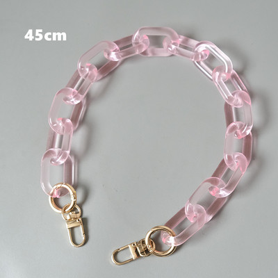 Új akril táska lánc táska szíj kivehető táska kiegészítők színes női gyanta táskalánc táska lánc erszényes lánc Fishbone lánc