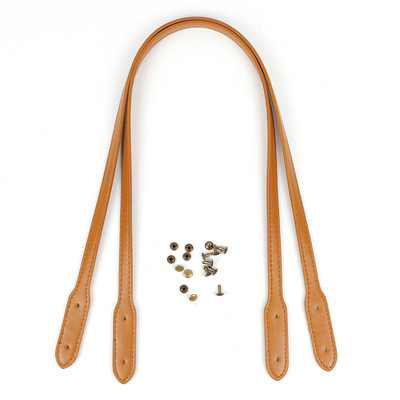 2 DB táska öv levehető PU bőr fogantyúval női válltáska Sima szövésű fogantyús pántpánt barkácsolás cseretáska tartozékok 72 cm