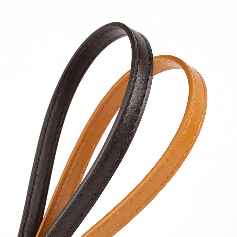 2 DB táska öv levehető PU bőr fogantyúval női válltáska Sima szövésű fogantyús pántpánt barkácsolás cseretáska tartozékok 72 cm