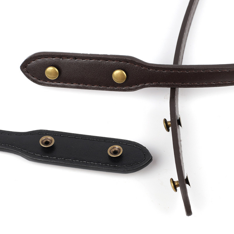 2 DB táska öv levehető PU bőr fogantyúval női válltáska Sima szövésű fogantyús pántpánt barkácsolás cseretáska tartozékok 72 cm