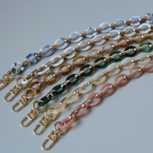 Novi pribor za žensku torbu, zamjenski prsten, ručka za torbu Bijelo, zeleno, crveno, dijelovi od akrilne smole, ručno rađena narukvica, remen za žensku torbu