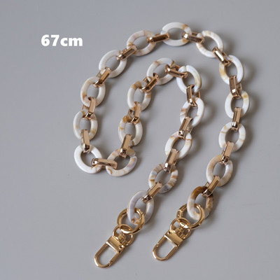 Novi pribor za žensku torbu, zamjenski prsten, ručka za torbu Bijelo, zeleno, crveno, dijelovi od akrilne smole, ručno rađena narukvica, remen za žensku torbu