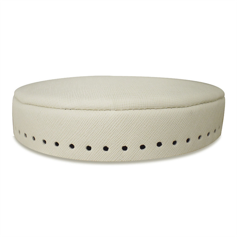 2 stílus, kerek aljú barkácsolás válltáskákhoz PU bőr kötőtáska alja Kézzel készített kézitáska kiegészítők Horgolt táska alja