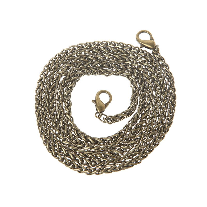 Maiņas somiņas ķēdes siksna Rokturis Pleci Crossbody Rokassomu Soma Metāls 120cm