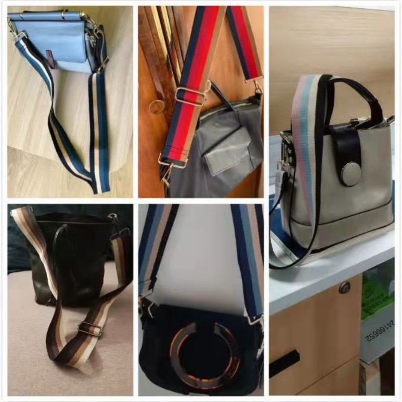 MEDADA nailonist rihmakott värvi käekotid laiad 5,0 cm tarvikute käepidemed reguleeritav vöö koti jaoks 130 cm