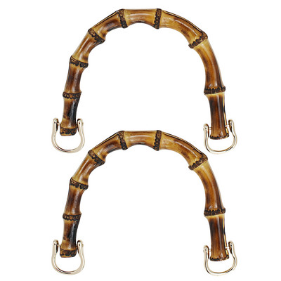 2 komada bambusovih torbica u obliku slova U Ručka za ručno izrađene ženske torbice DIY torbica Zamjena Dodaci Izrada ukrasa za torbe