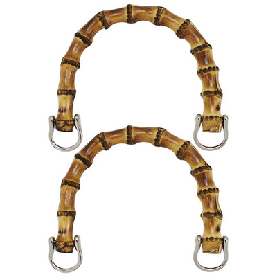 2 komada bambusovih torbica u obliku slova U Ručka za ručno izrađene ženske torbice DIY torbica Zamjena Dodaci Izrada ukrasa za torbe