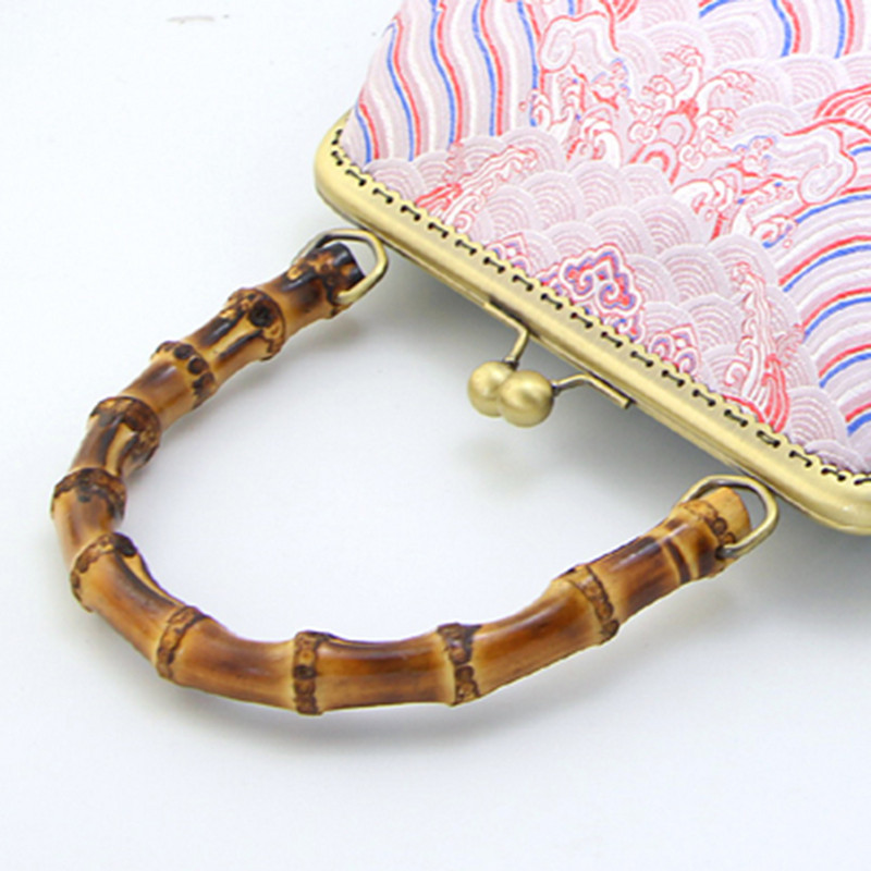 2 komada bambusovih torbica u obliku slova U Ručka za ručno izrađene ženske torbice DIY torbica Zamjena Dodaci Izrada ukrasa za torbe