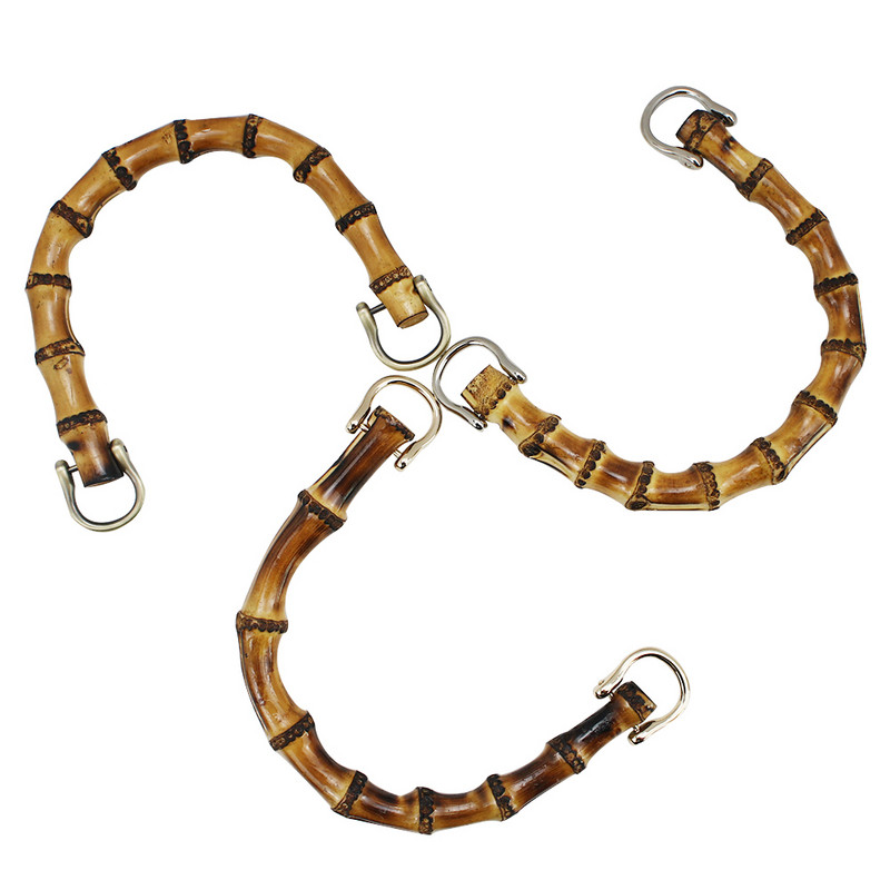 2 komada bambusovih torbica u obliku slova U Ručka za ručno izrađene ženske torbice DIY torbica Zamjena Dodaci Izrada ukrasa za torbe