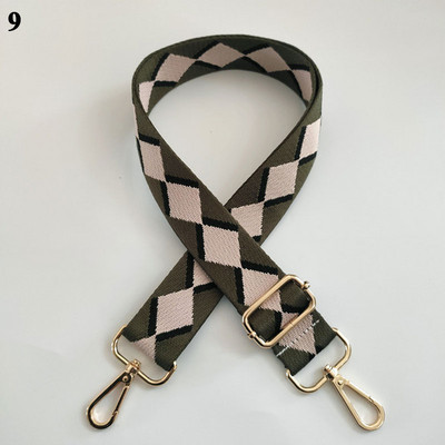 Curea de nailon pentru genți de mână, curea reglabilă pentru genți de mână pentru femei, cu dungi din nailon, cu dungi de zebră, accesorii pentru bagaje pentru bagaje.