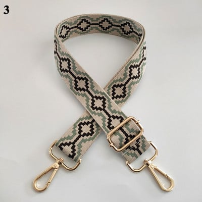 Curea de nailon pentru genți de mână, curea reglabilă pentru genți de mână pentru femei, cu dungi din nailon, cu dungi de zebră, accesorii pentru bagaje pentru bagaje.