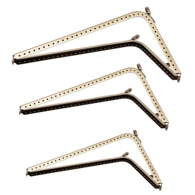New Fashion Mini Metal Kiss κούμπωμα Κλειδαριά πλαίσιο Τσάντα τσάντα λαβή νομίσματα Τσάντες σχήματος L 1 τμχ DIY Μπρονζέ 3 τύπων Αξεσουάρ τσάντας