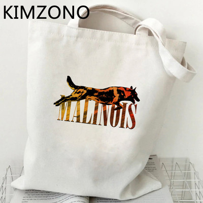 Kutya bevásárlótáska vásárló újrafelhasználható élelmiszerbolt bolsas de tela vászon bevásárlótáska sac cabas boodschappentas reciclaje sac toile