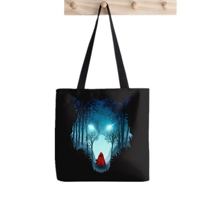 Juokingas Shopper beagle scatter mėtų Tote Print Tote Krepšys moterims Harajuku pirkėjo rankinė mergina Pečių pirkinių krepšys Lady Canvas Krepšys