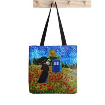 2021 Shopper Mary Poppins Tote Bag Printed Tote Bag γυναικεία τσάντα Harajuku shopper κορίτσι Τσάντα αγορών Τσάντα ώμου Lady Canvas Bag