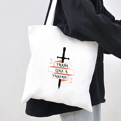 Dvor magle i bijesa Kuća vjetra ACOTAR Knjiga Noćni sud Mjesec Zvijezda Raspon krila Žene Platnene torbe na rame Pamučne torbe Ručna torba