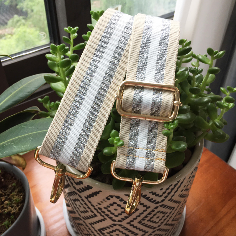 Prugasti remen za torbu Ženska torba za preko ramena Remen Podesivi široki remen Dio torbe Dodaci Ženska torba za kurirske torbe Remen