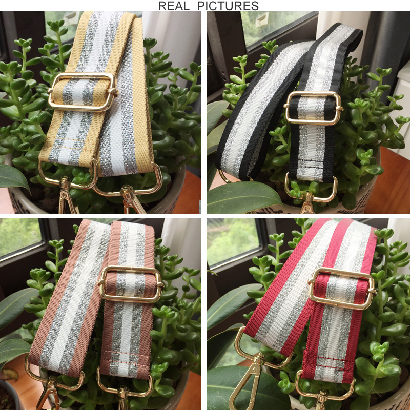 Prugasti remen za torbu Ženska torba za preko ramena Remen Podesivi široki remen Dio torbe Dodaci Ženska torba za kurirske torbe Remen