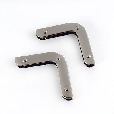 4/10 gab Deepeel 40 mm somas stūris ar skrūvējamu dekorēšanas aparatūras piederumi rokassomas malu aizsardzībai, metāla āķa sprādze BF215