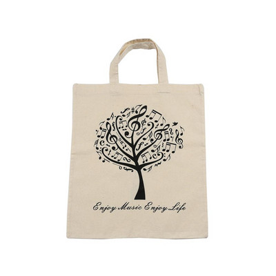 Prijenosna glazbena nota od pamuka i lana Glazbeni elementi Torba za kupovinu Torba s uzorkom tipkovnice Glazbeni instrumenti Ručna torbica Glazbena torba