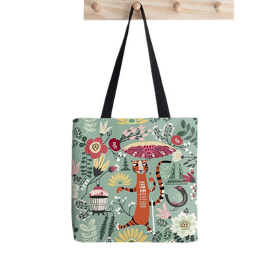 Shopper Virginia Cardinal Tote Bag Printed Tote Bag žene Harajuku shopper torba djevojka Torba za kupovinu na rame Lady Canvas Bag