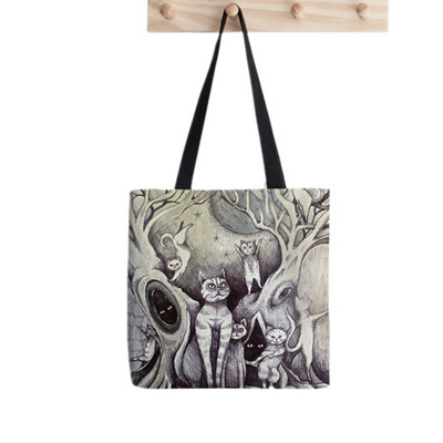Shopper Virginia Cardinal Tote Bag Printed Tote Bag žene Harajuku shopper torba djevojka Torba za kupovinu na rame Lady Canvas Bag