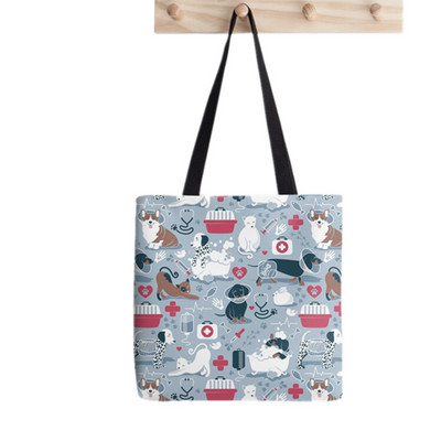 Shopper Virginia Cardinal Tote Bag Printed Tote Bag žene Harajuku shopper torba djevojka Torba za kupovinu na rame Lady Canvas Bag