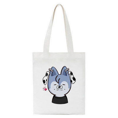 Geantă de cumpărături Drăguț Panda Leneș Print Femei Geantă de cumpărături ocazională din pânză Geantă de tote Geantă de umăr ecologică de mare capacitate Geantă de mână