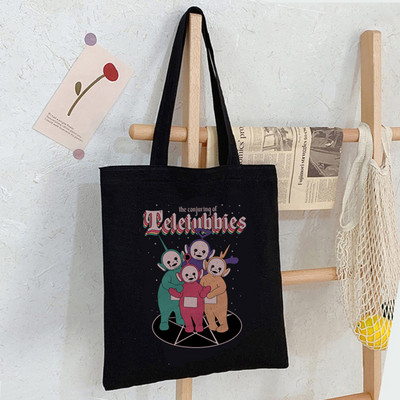 Anime Dragon Women Y2K Punk Canvas Krepšys Harajuku Shopper Didelės talpos moteriškas krepšys Vintažinis klasikinis pečių krepšys Rankinės dovanų krepšys