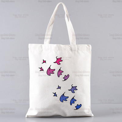 Heartstopper bevásárlótáska Shopper Eco Canvas Cotton Charlie Romance Shopper Bolsas De Tela táska Vásárlás Újrafelhasználható Sacolák