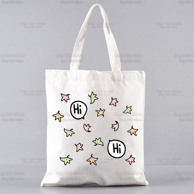 Heartstopper bevásárlótáska Shopper Eco Canvas Cotton Charlie Romance Shopper Bolsas De Tela táska Vásárlás Újrafelhasználható Sacolák