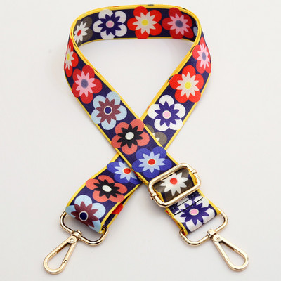 Nailono diržo rankinės dirželiai Rainbow Obag Priedai Reguliuojamas platus dirželis moterims per petį Messenger krepšiai Obago rankenos rankinės dirželis