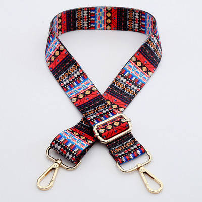 Nailono diržo rankinės dirželiai Rainbow Obag Priedai Reguliuojamas platus dirželis moterims per petį Messenger krepšiai Obago rankenos rankinės dirželis