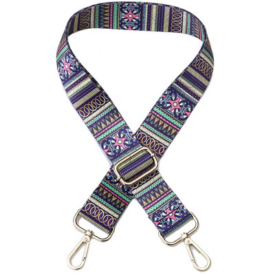 Nailono diržo rankinės dirželiai Rainbow Obag Priedai Reguliuojamas platus dirželis moterims per petį Messenger krepšiai Obago rankenos rankinės dirželis